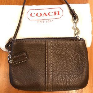 Coach Leather Wristlet